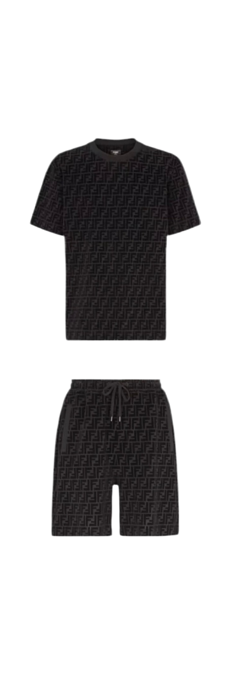 Ensemble T-Shirt + Short - noir