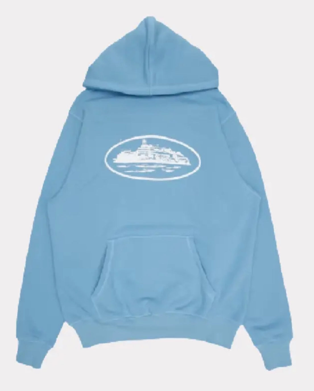 Pull à capuche Corteiz Bleu 49