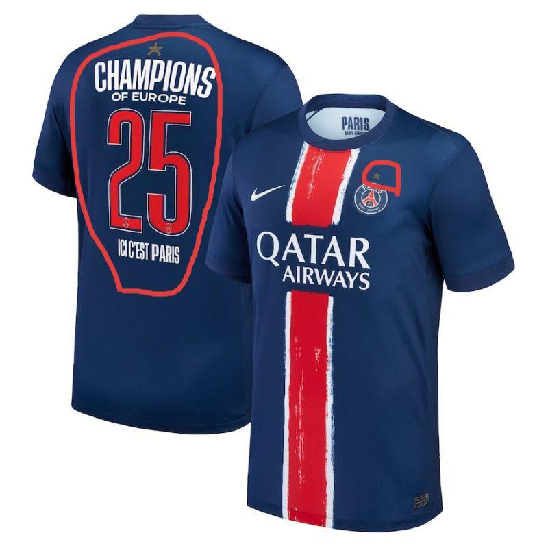 Maillot Collector PSG LDC Victoire avec l’étoile